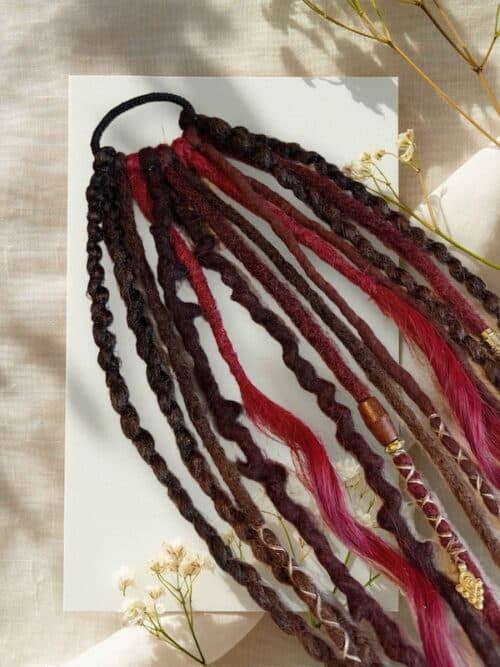 👁️👩🏼‍🦱Elastic Dread Ponytail Salty Soul✨