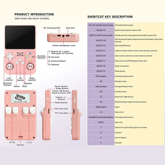 16,000+ Retro Games Handheld Console⚡