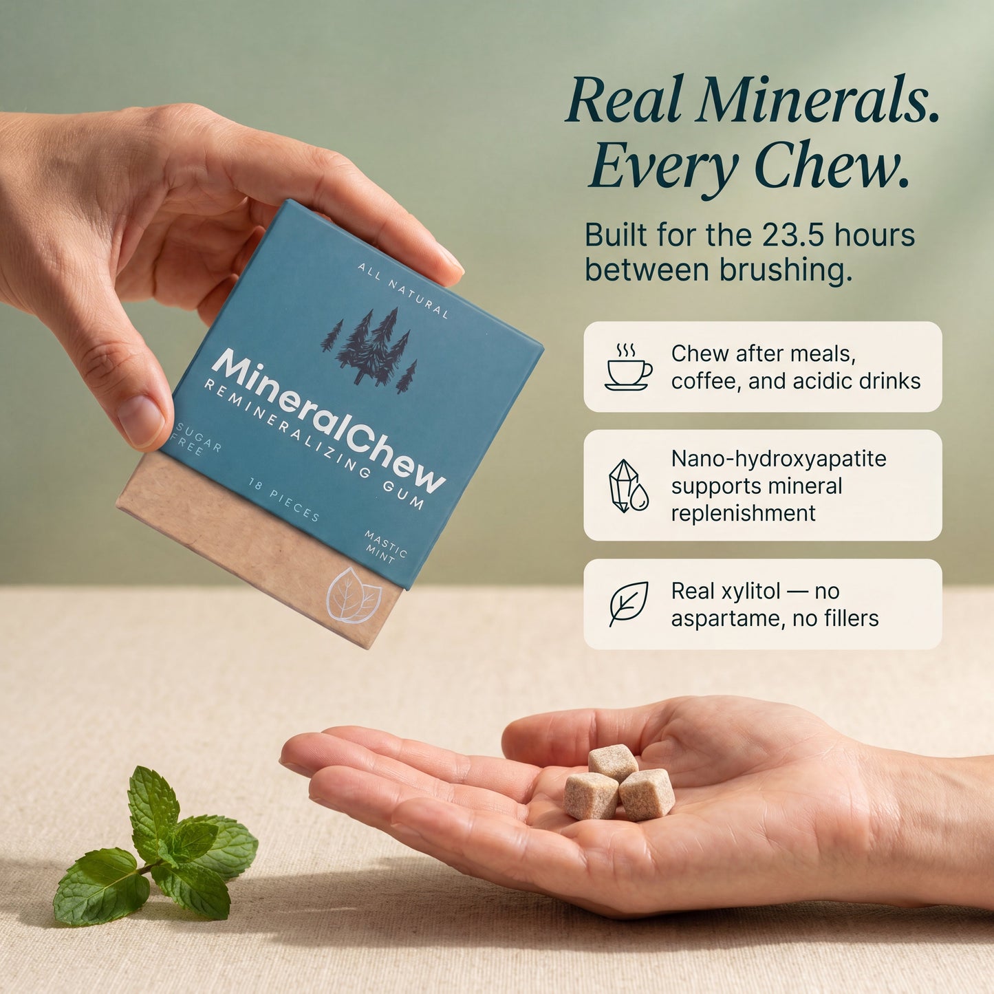 MineralChew – Remineralizing Gum