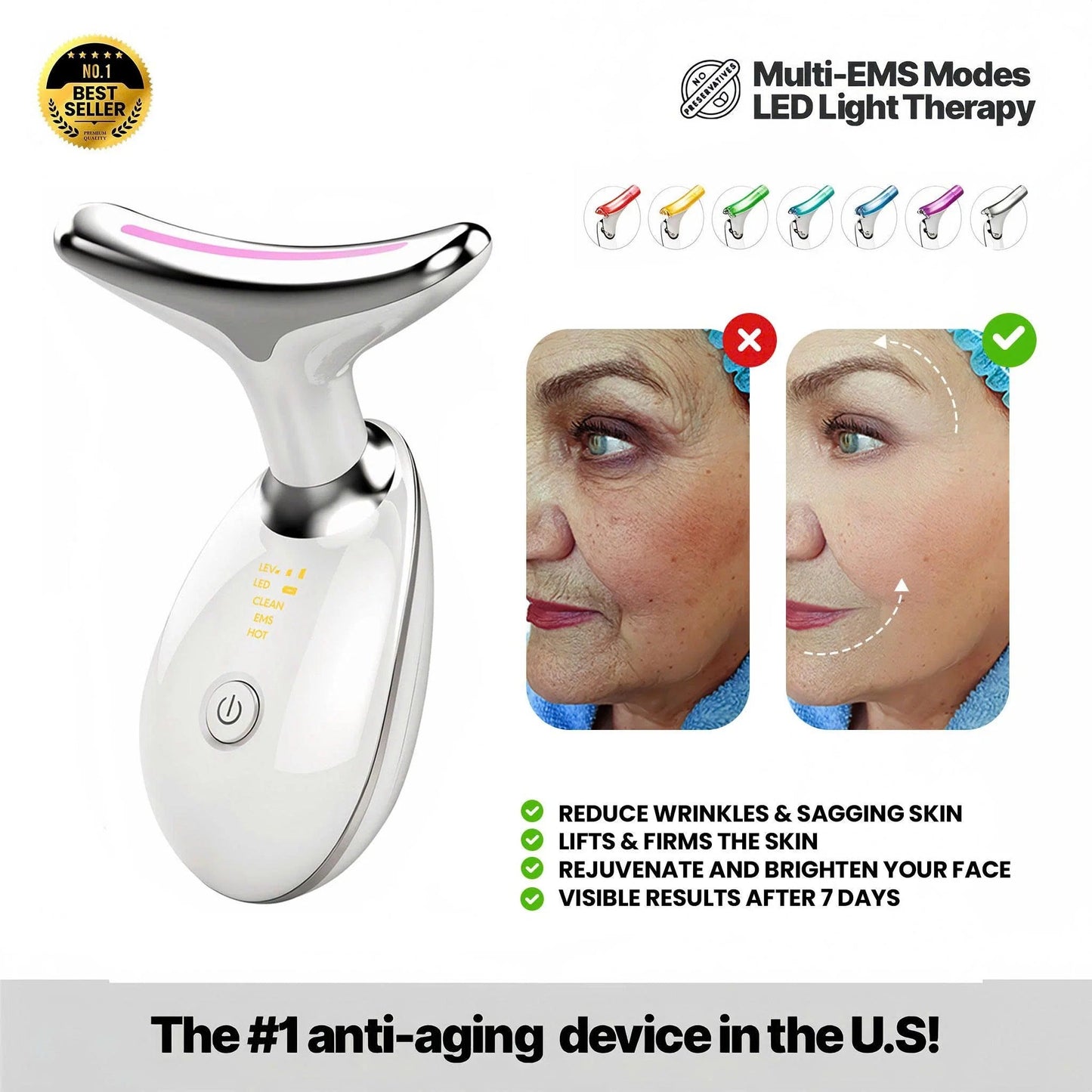 Facial & Neck Beauty Massager