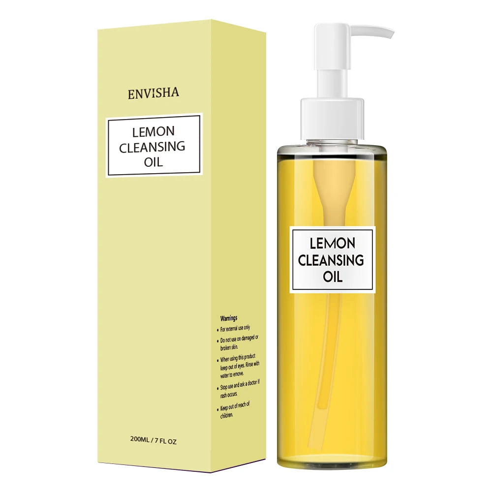 Lemon Makeup Removal Cleansing Oil