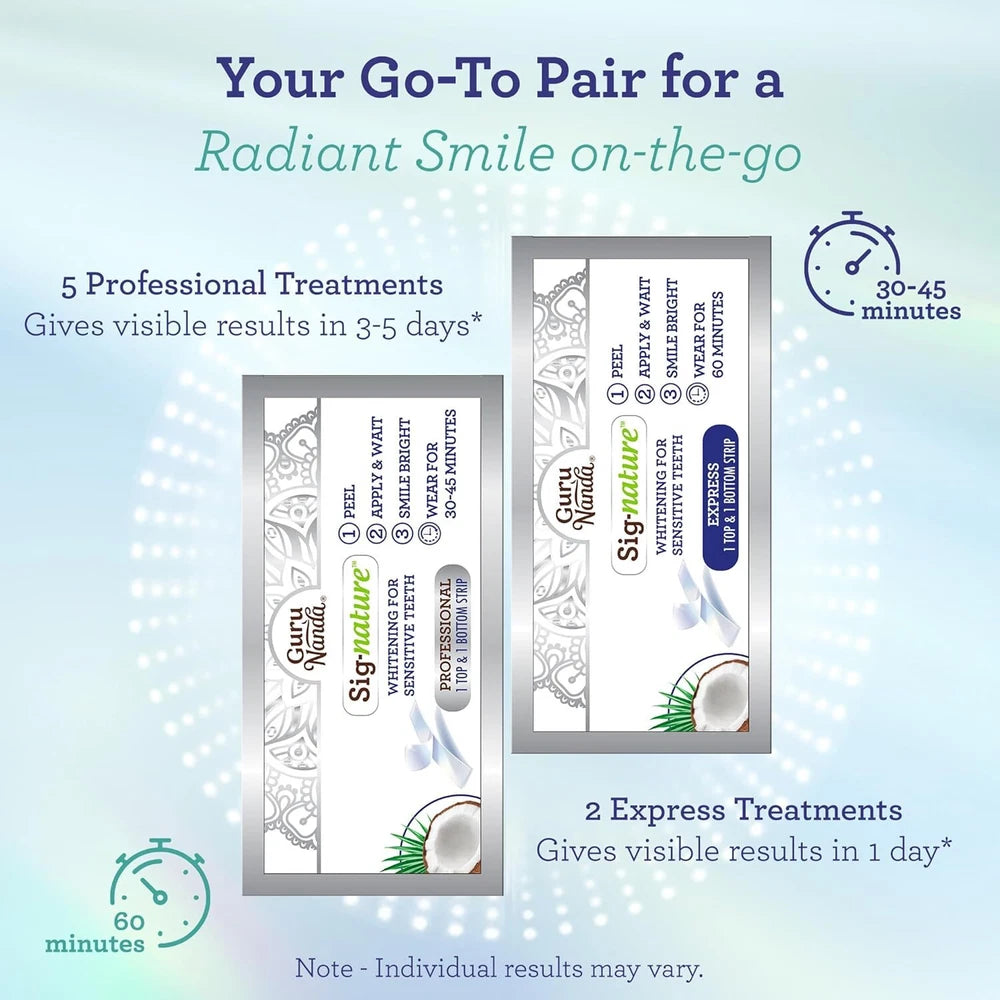 Teeth Whitening Strips 7 Day Treatments