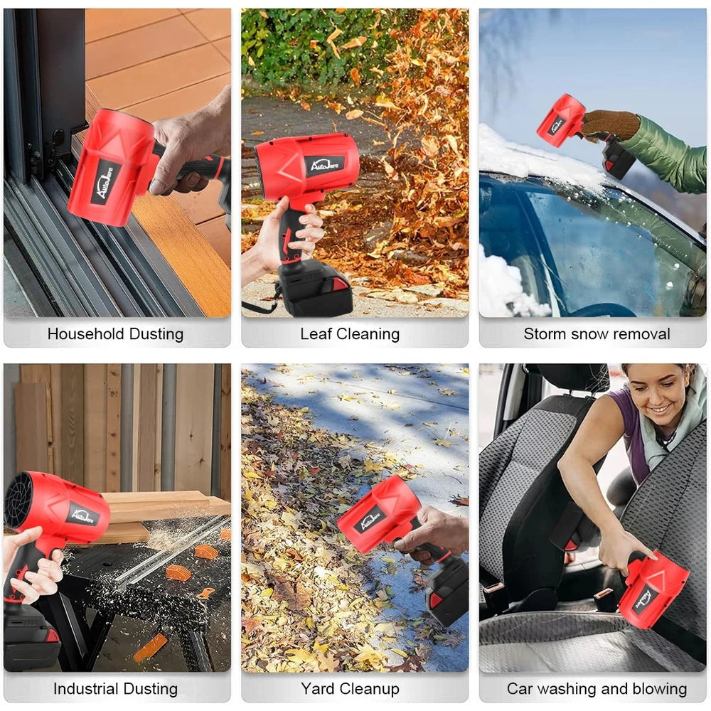 30000 RPM Mini Blower Handheld Turbojet Fan for Milwaukee M18 18V Battery