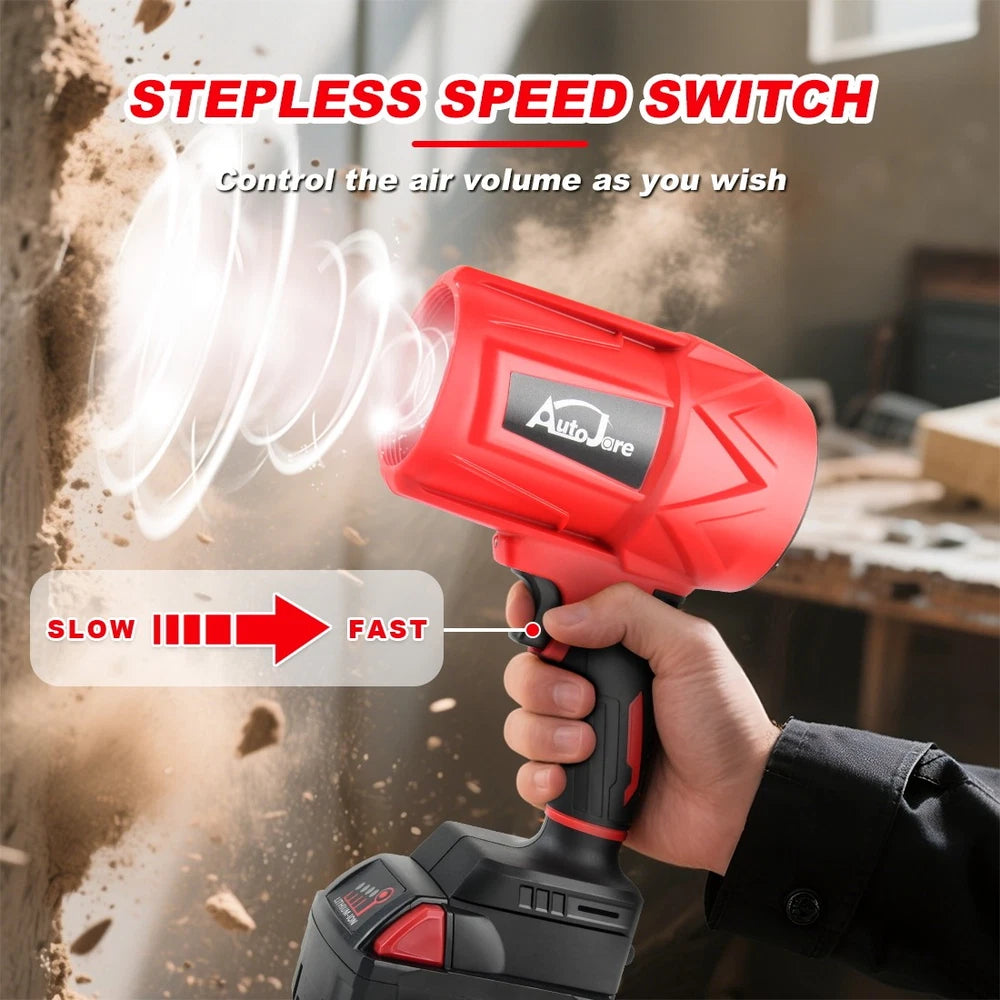 30000 RPM Mini Blower Handheld Turbojet Fan for Milwaukee M18 18V Battery