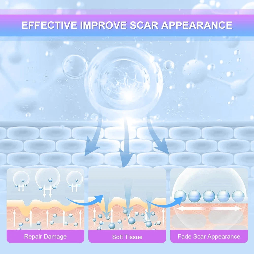 Silicone Scar Cream Scar Gel - Advanced Scar Treatment Keloid Bump Removal