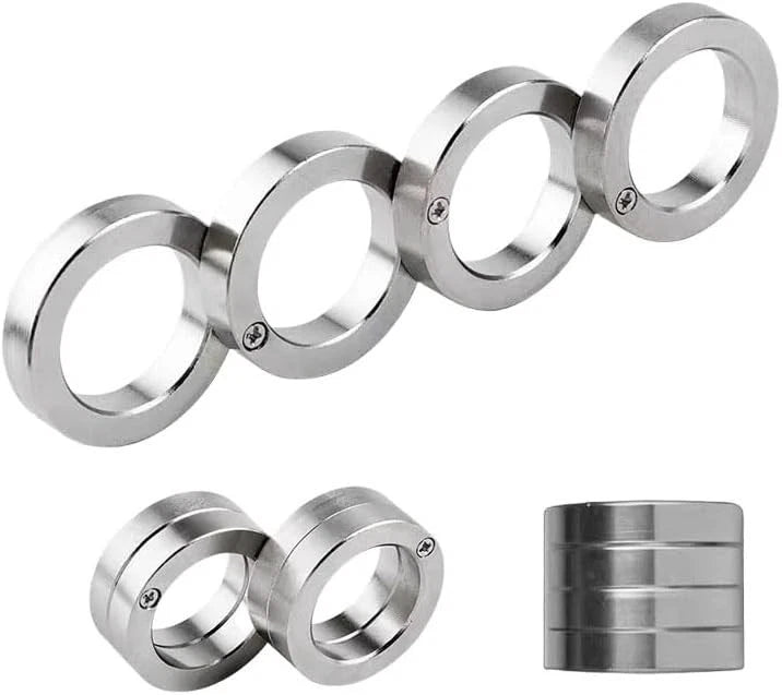 ✅Spoven Folding Finger Ring – 4 Finger Foldable Fidget Toy for Stress & Anxiety