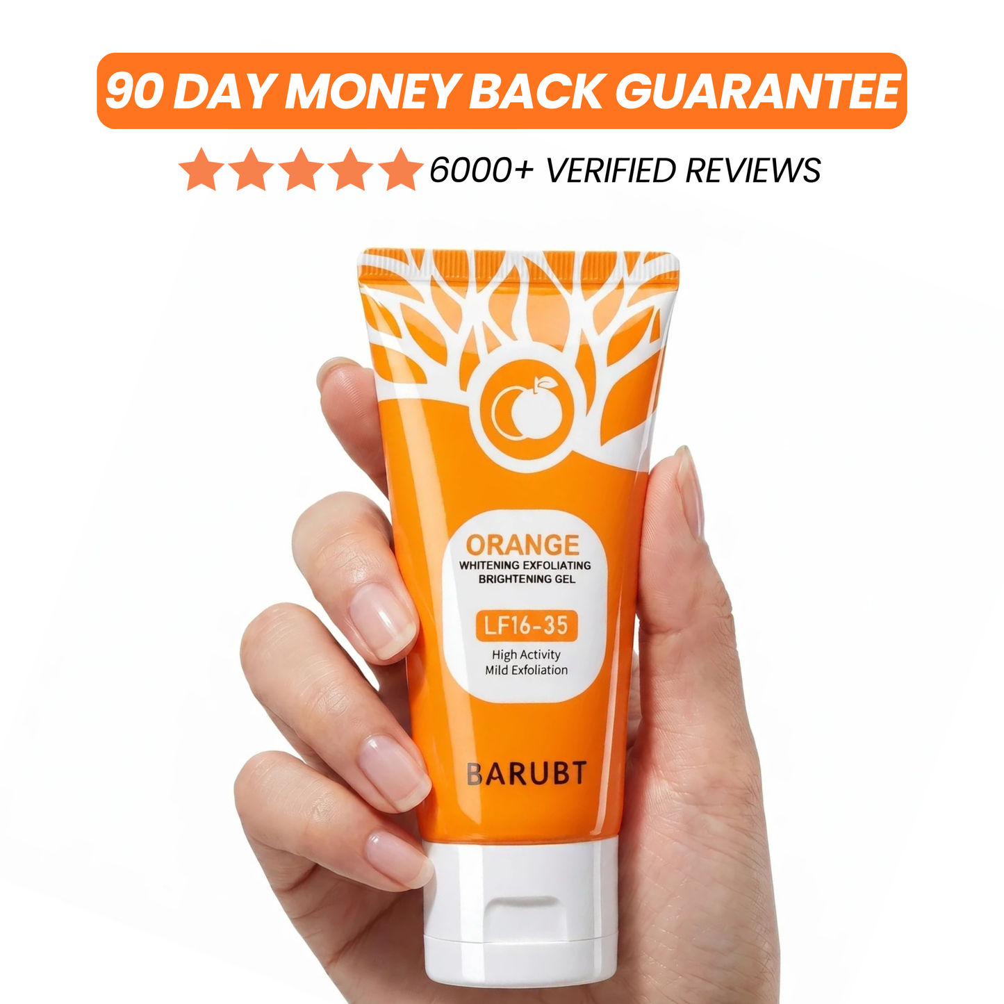 Orange Extract Exfoliating Gel