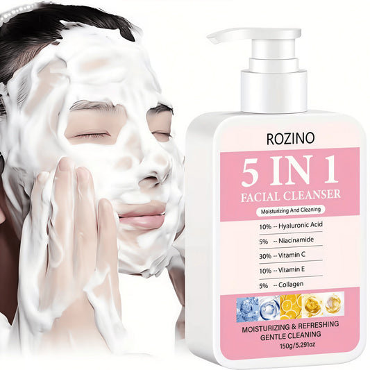 5-in-1 Niacinamide Foaming Face Cleanser