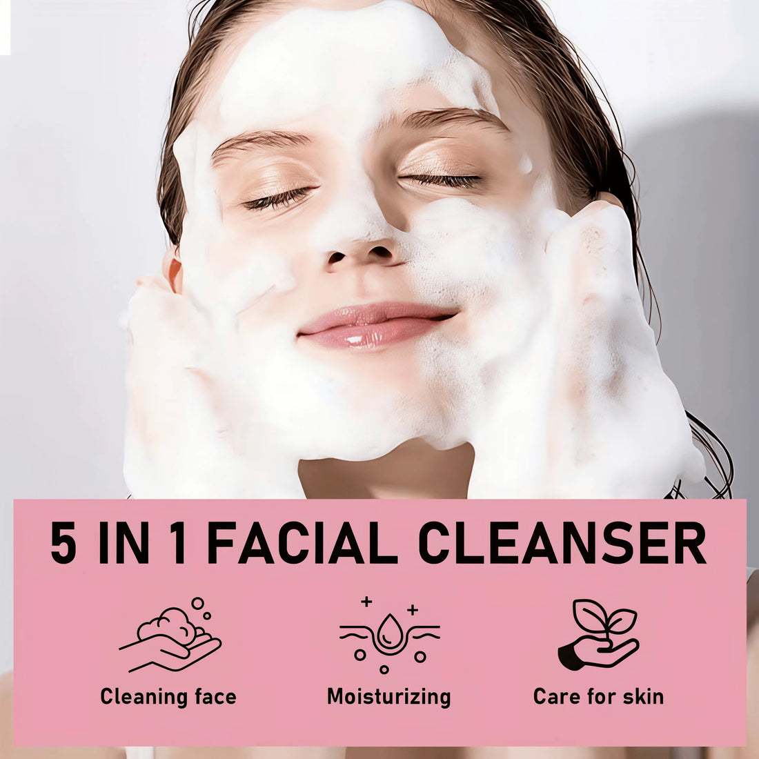 5-in-1 Niacinamide Foaming Face Cleanser