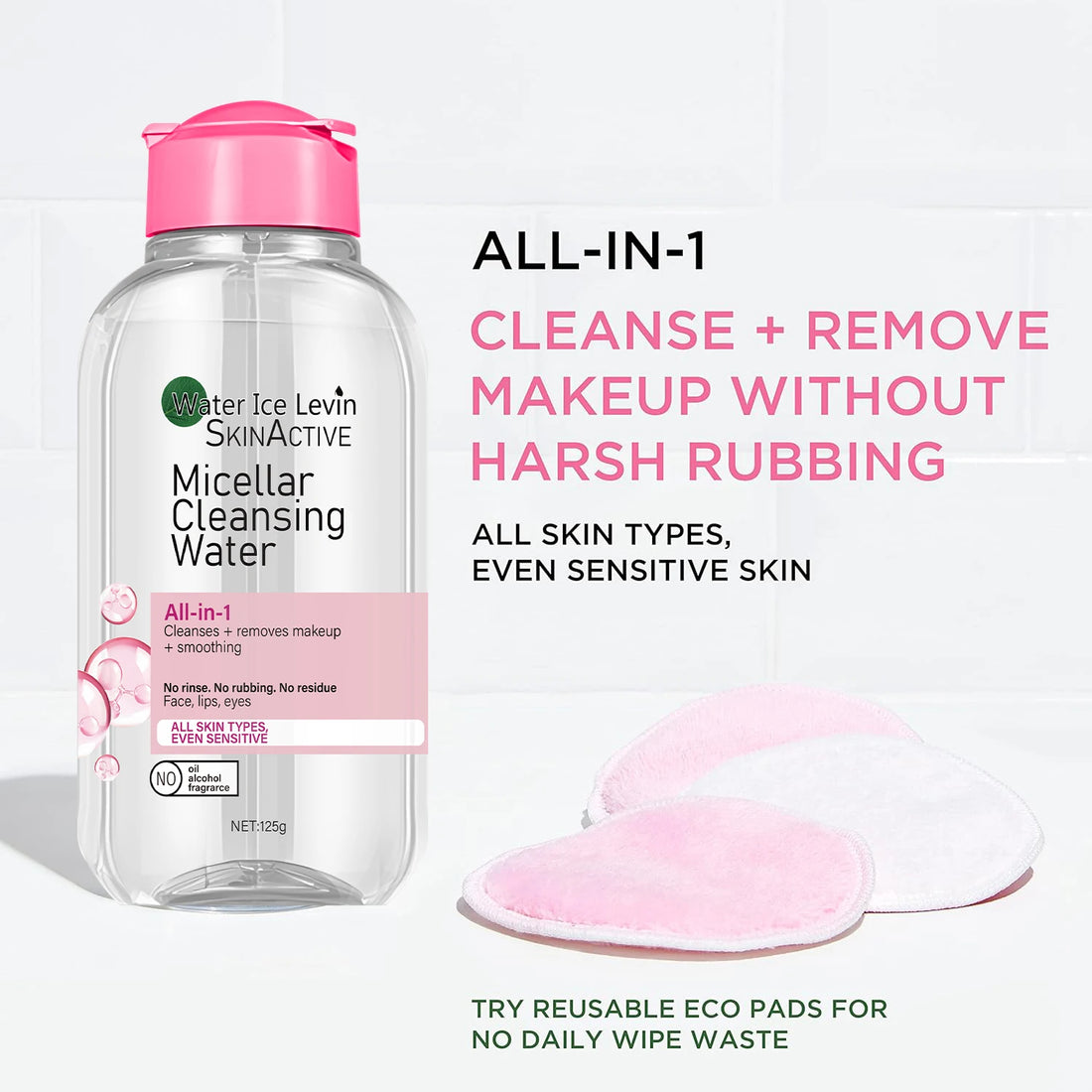Micellar Water Makeup Remover Cleanser