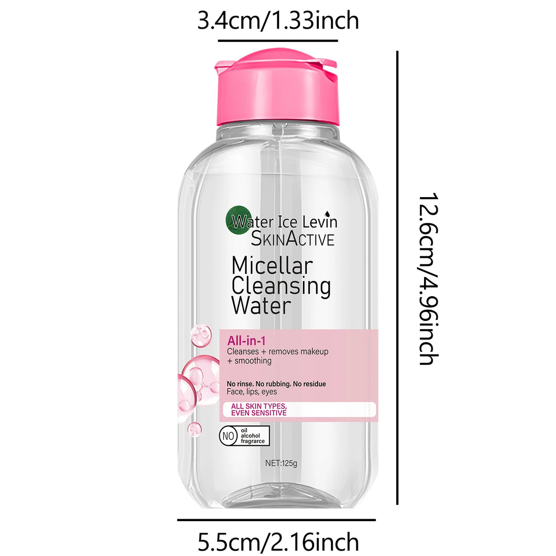 Micellar Water Makeup Remover Cleanser